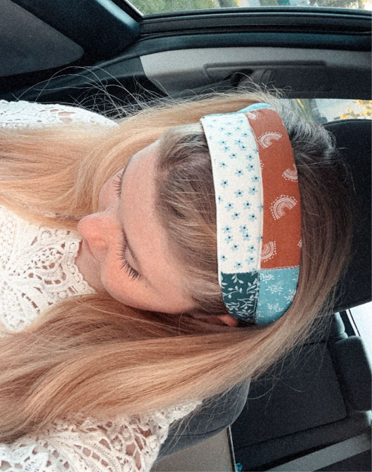 Boho Quilted Headband ✌🏻